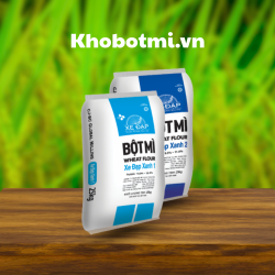 Bột mì xe đạp xanh 25kg kho bột mì