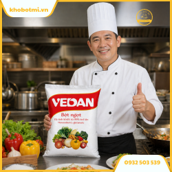 Bột ngọt VEDAN Size L Bao 5kg - Thùng 4 gói