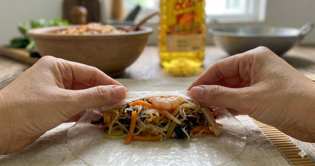Chả giò tôm thịt