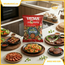 Hạt Nêm Tôm Thịt Vedan Mommy Gói 900G - Thùng 8 Gói