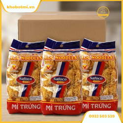 Mì trứng sợi nhỏ Safoco 500gr