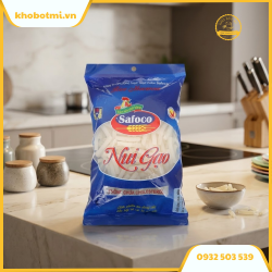 Nui gạo ống lớn Safoco 400gr