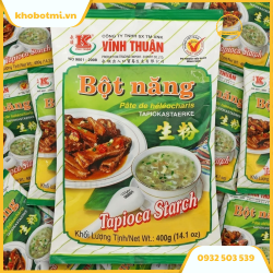 Bột Năng Vĩnh Thuận 400g - Thùng 20 Gói