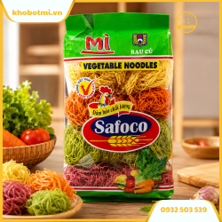 Mì Rau Củ Sợi Nhỏ Safoco 500gr